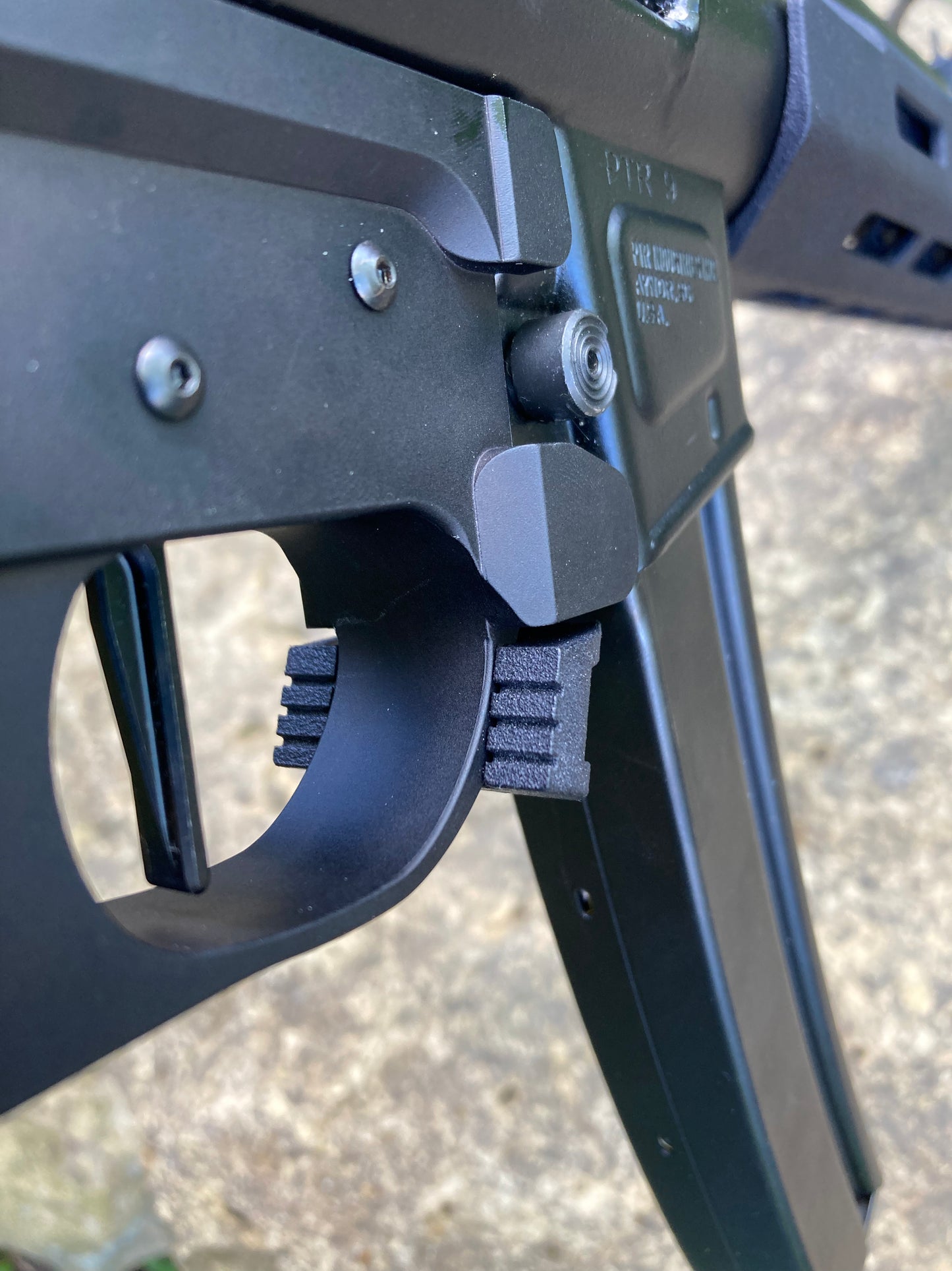 MP5 Magazine Release Paddle Extension